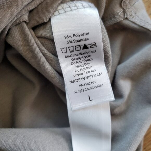 Gray Lightweight Hoodie Size Large - Picture 3 of 6